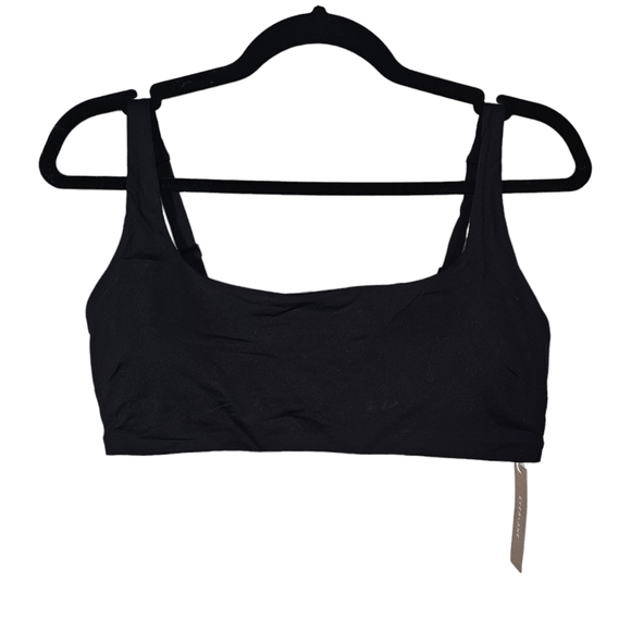 Everlane The Scoop-Neck Bikini Top in Black in Size Large - Picture 8 of 15